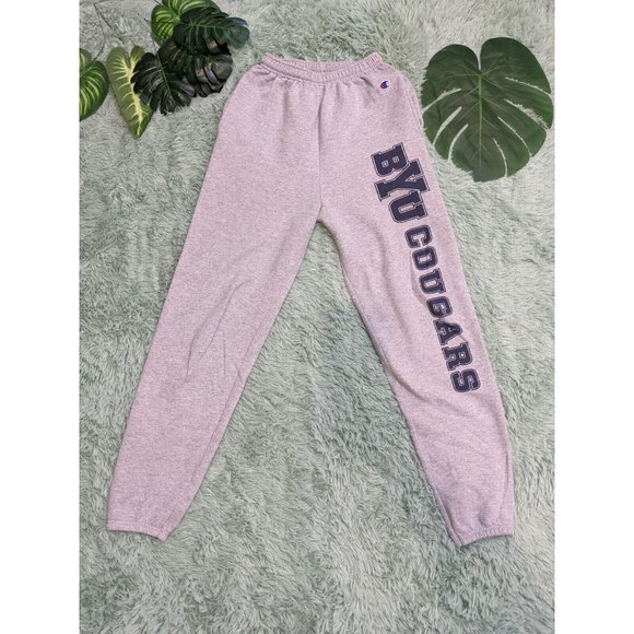 Champion Other - 🍑Champion men's gray drawstring sweatpants with BYU logo, size small, 596